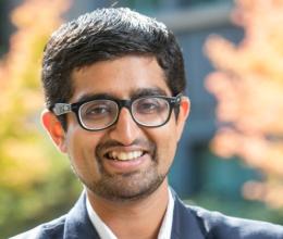 headshot of Abishek Nagaraj